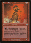 Cinder Elemental [Mercadian Masques] Foil