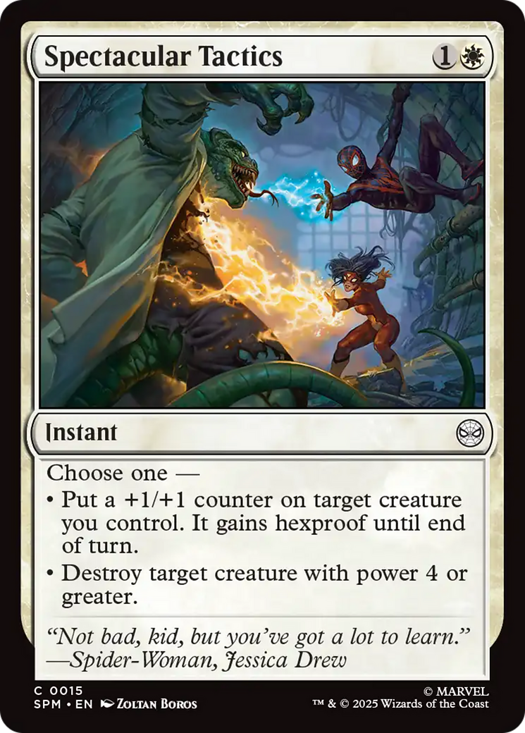 Spectacular Tactics [Marvel's Spider-Man] Foil