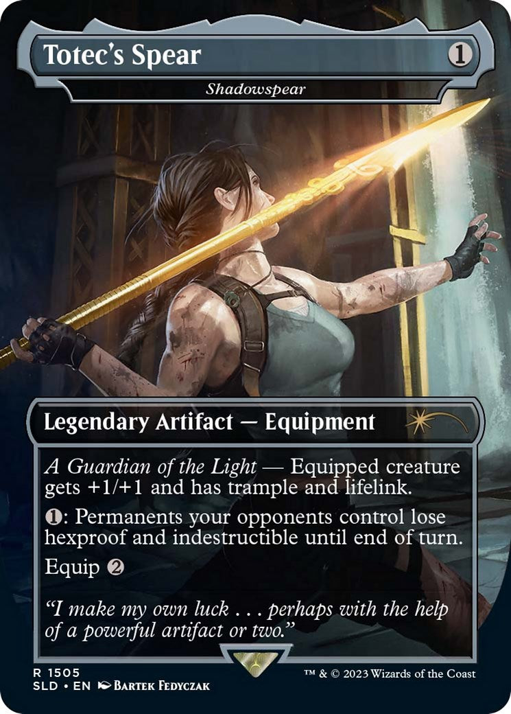 Totec's Spear - Shadowspear [Secret Lair Drop Series] Foil