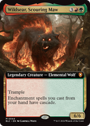 Wildsear, Scouring Maw (Extended Art) [Bloomburrow Commander] Foil