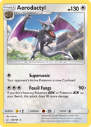 Aerodactyl (130/181) [Sun & Moon: Team Up] Reverse Holofoil