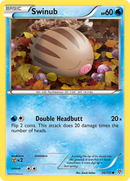 Swinub (26/135) [Black & White: Plasma Storm] Reverse Holofoil