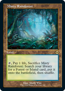 Misty Rainforest (Retro) [Modern Horizons 2] Foil