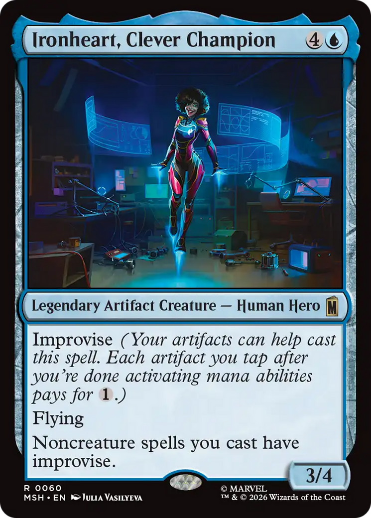 Ironheart, Clever Champion [Marvel Super Heroes] Foil