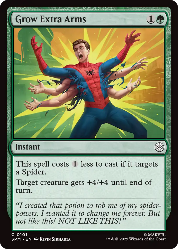 Grow Extra Arms [Marvel's Spider-Man] Foil