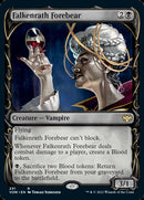 Falkenrath Forebear (Showcase Fang Frame) [Innistrad: Crimson Vow] Foil