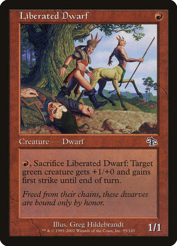 Liberated Dwarf [Judgment] Foil