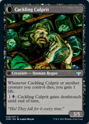 Panicked Bystander // Cackling Culprit [Innistrad: Crimson Vow] Foil
