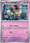 Gimmighoul (044/091) [Scarlet & Violet: Paldean Fates] Reverse Holofoil