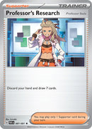 Professor's Research (087/091) [Scarlet & Violet: Paldean Fates] Reverse Holofoil