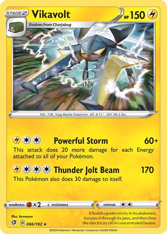 Vikavolt (066/192) [Sword & Shield: Rebel Clash] Reverse Holofoil
