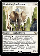 Unyielding Gatekeeper (Promo Pack) [Murders at Karlov Manor Promos] Foil