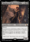 Massacre Girl, Known Killer (Promo Pack) [Murders at Karlov Manor Promos] Foil