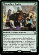 Sharp-Eyed Rookie (Promo Pack) [Murders at Karlov Manor Promos] Foil