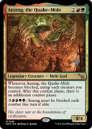 Anzrag, the Quake-Mole (Promo Pack) [Murders at Karlov Manor Promos] Foil