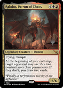 Rakdos, Patron of Chaos (Promo Pack) [Murders at Karlov Manor Promos] Foil