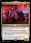 Judith, Carnage Connoisseur (Promo Pack) [Murders at Karlov Manor Promos] Foil