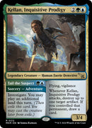 Kellan, Inquisitive Prodigy // Tail the Suspect (Promo Pack) [Murders at Karlov Manor Promos] Foil