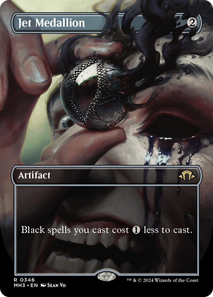 Jet Medallion (Borderless) [Modern Horizons 3] Foil