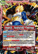 Vegeta // Vegeta, Awakened Feelings (BT24-001) [Beyond Generations] Parallel Foil