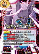 Beerus, Encounter With the Power of the Gods (BT24-003) [Beyond Generations] Parallel Foil