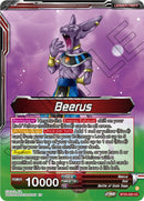 Beerus // Beerus, Pursuing the Power of the Gods (BT24-002) [Beyond Generations] Parallel Foil