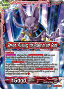 Beerus // Beerus, Pursuing the Power of the Gods (BT24-002) [Beyond Generations] Parallel Foil