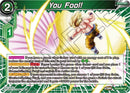 You Fool! (BT24-061) [Beyond Generations] Parallel Foil