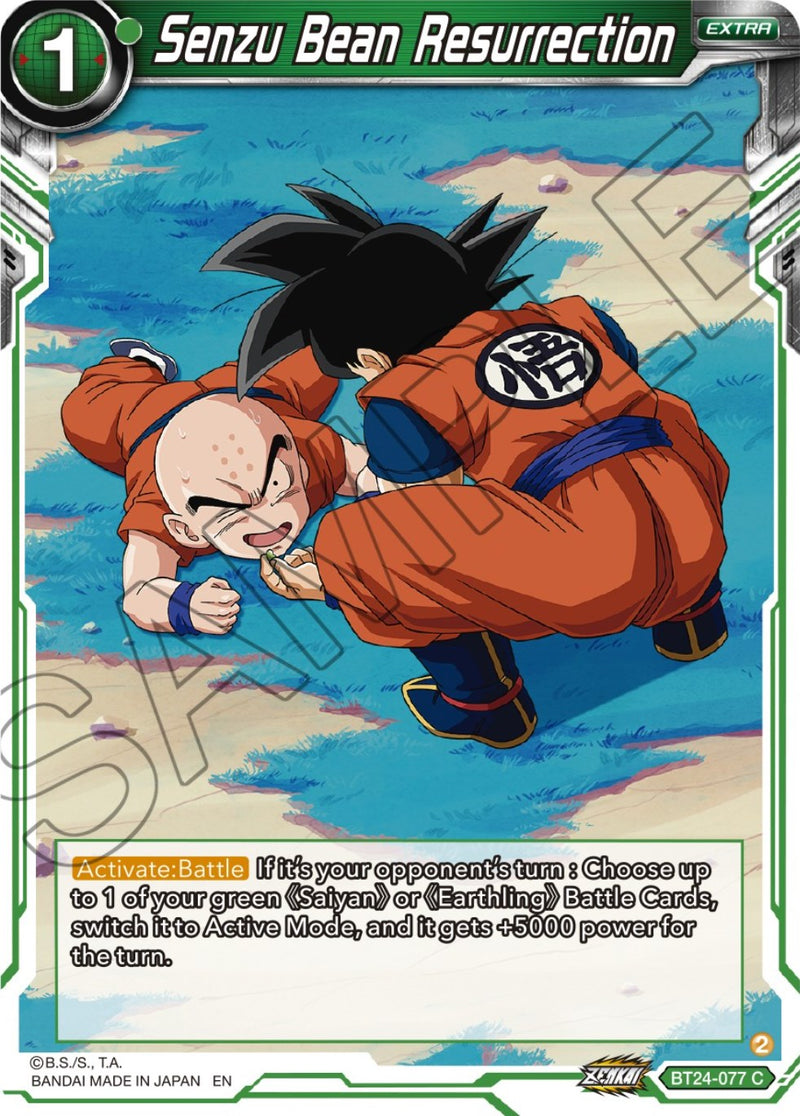 Senzu Bean Resurrection (BT24-077) [Beyond Generations] Parallel Foil