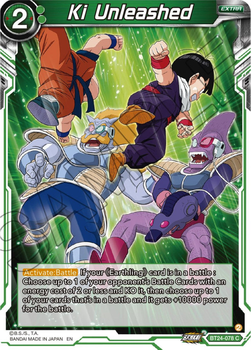 Ki Unleashed (BT24-078) [Beyond Generations] Parallel Foil