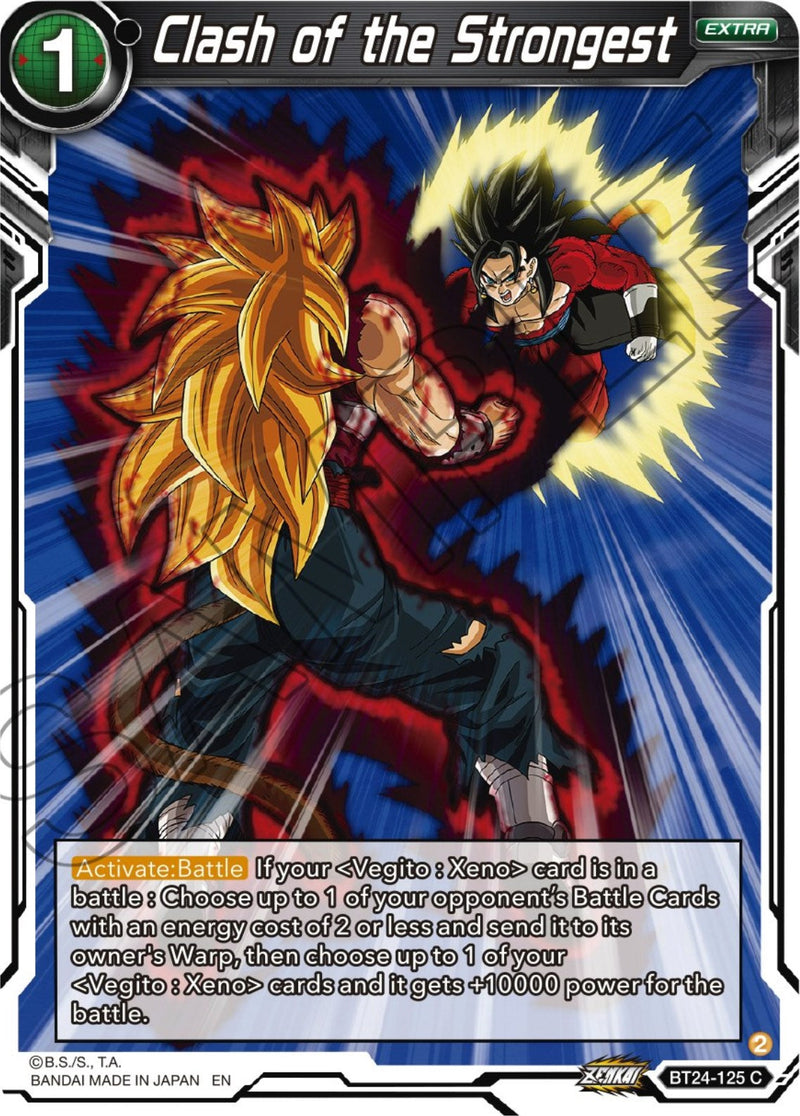 Clash of the Strongest (BT24-125) [Beyond Generations] Parallel Foil