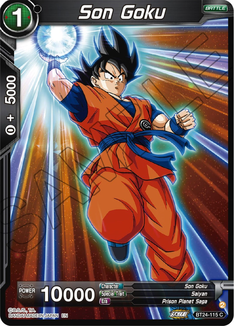 Son Goku (BT24-115) [Beyond Generations] Parallel Foil