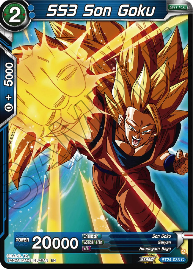 SS3 Son Goku (BT24-033) [Beyond Generations] Parallel Foil