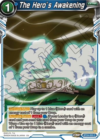 The Hero's Awakening (BT24-053) [Beyond Generations] Parallel Foil