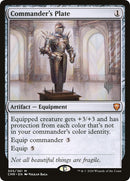 Commander's Plate (Promo Pack) [Murders at Karlov Manor Promos] Foil