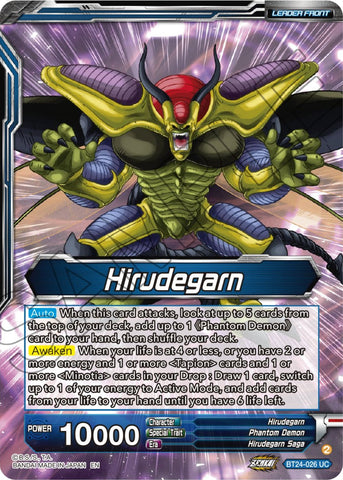 Hirudegarn // Hirudegarn, Resurrected Demon Statue (BT24-026) [Beyond Generations] Parallel Foil
