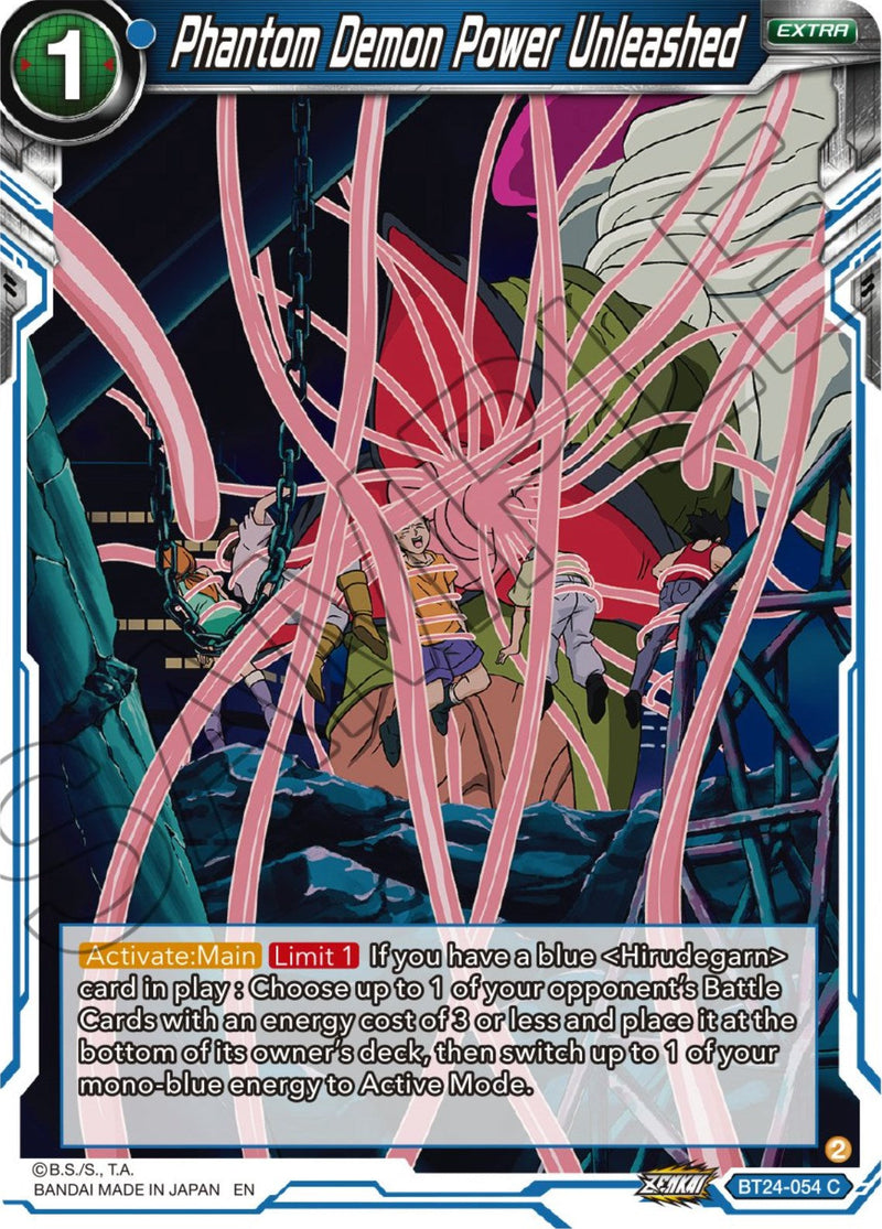 Phantom Demon Power Unleashed (BT24-054) [Beyond Generations] Parallel Foil