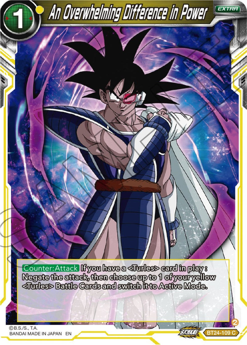 An Overwhelming Difference in Power (BT24-109) [Beyond Generations] Parallel Foil