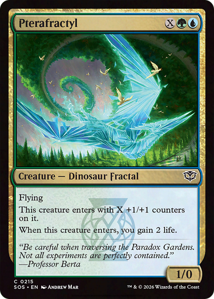 Pterafractyl [Secrets of Strixhaven] Foil
