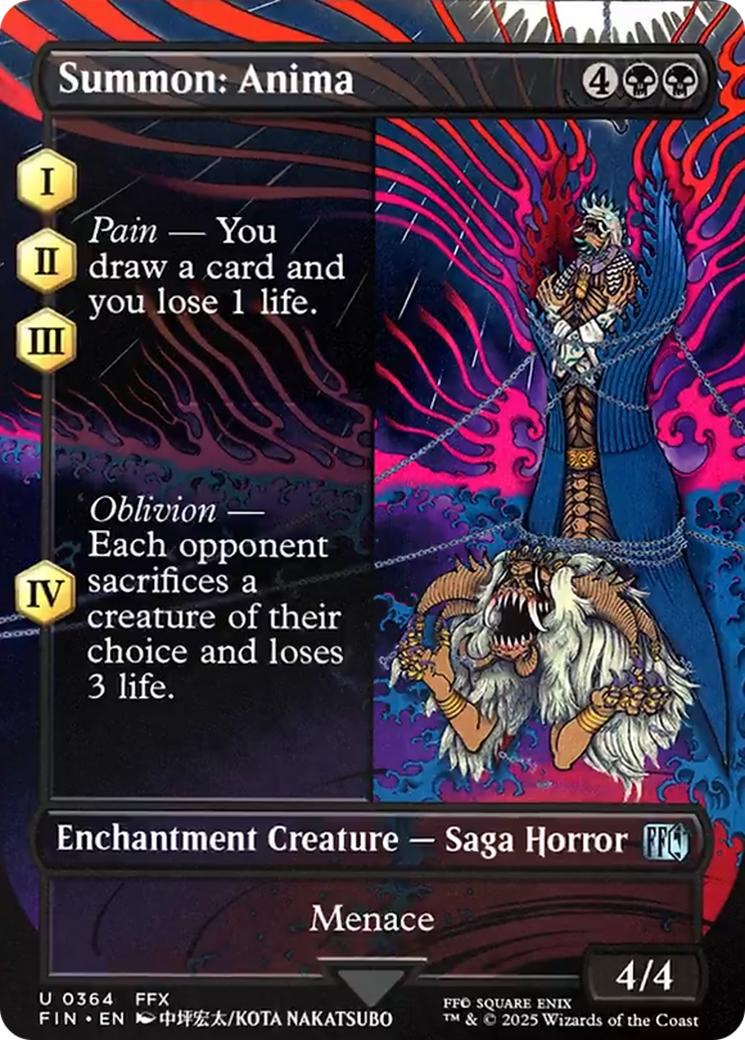 Summon: Anima (Borderless) [FINAL FANTASY] Foil