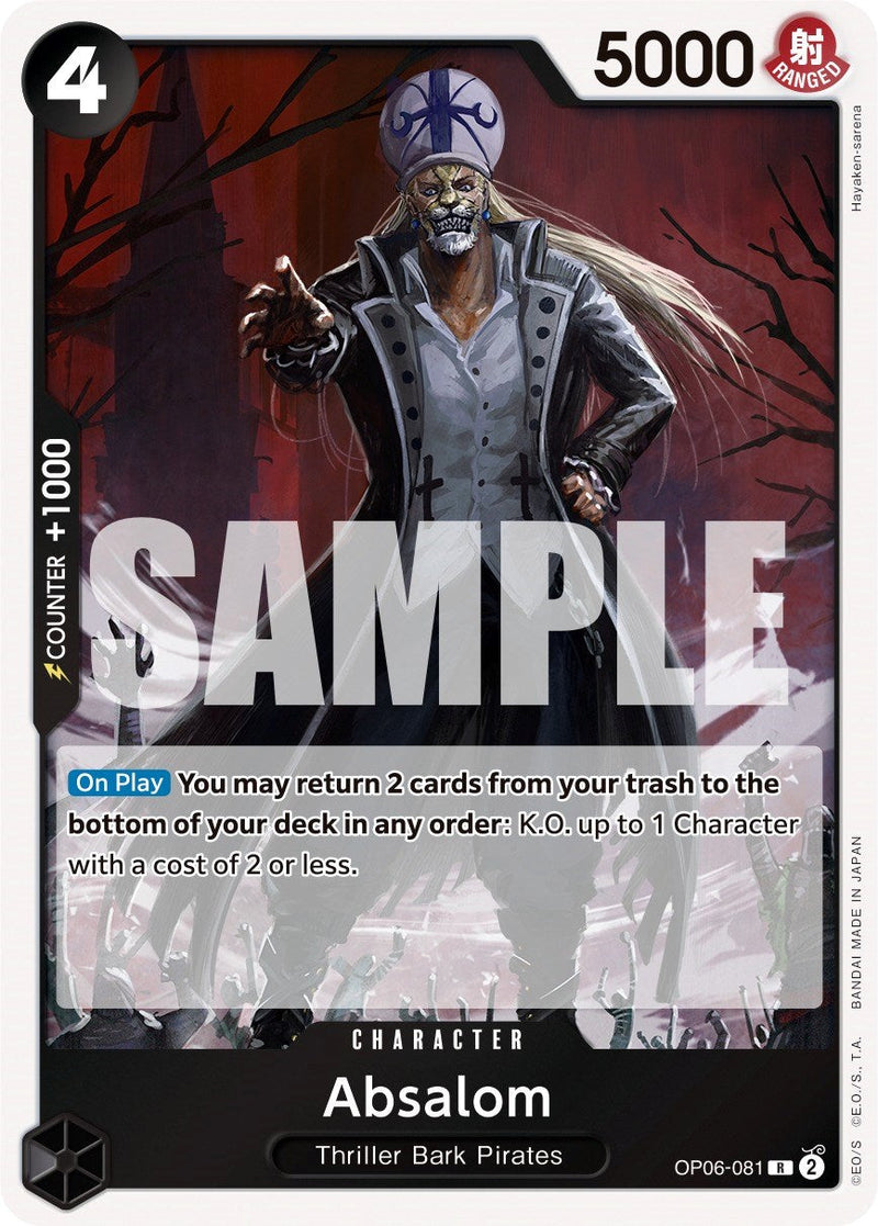 Absalom [Wings of the Captain] Foil