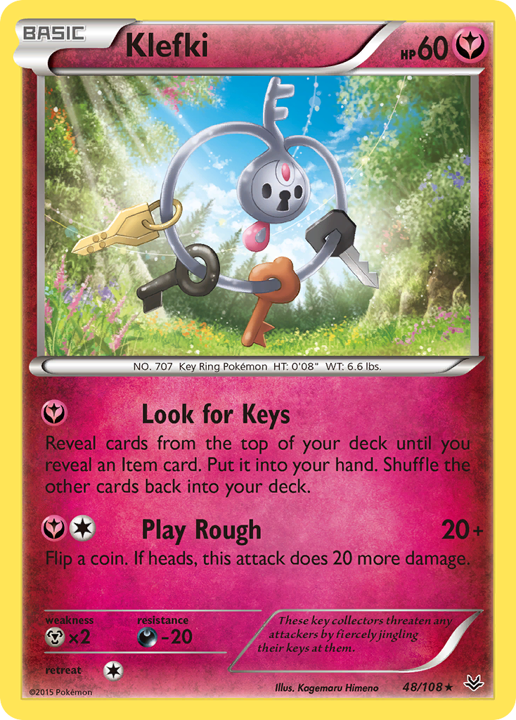 Klefki (48/108) [XY: Roaring Skies] Reverse Holofoil
