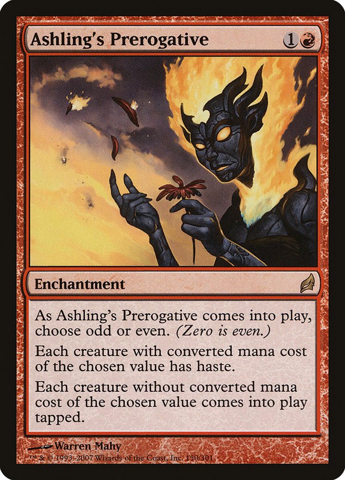 Ashling's Prerogative [Lorwyn] Foil