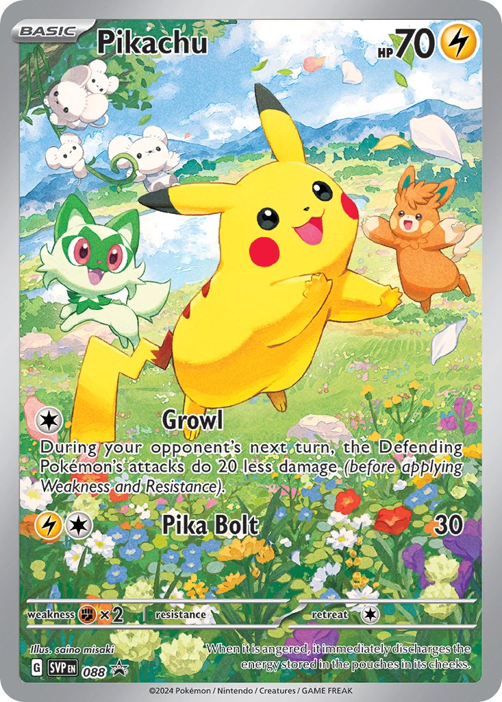 Pikachu (088) [Scarlet & Violet: Black Star Promos]