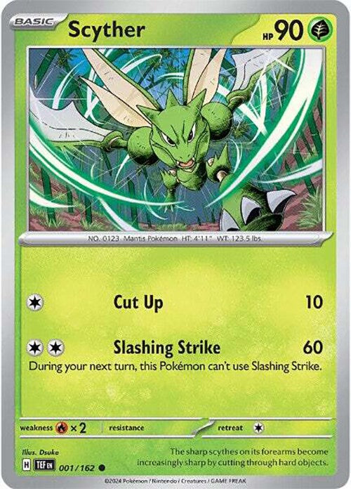 Scyther (001/162) [Scarlet & Violet: Temporal Forces]