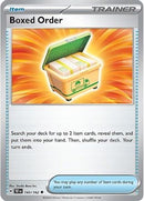 Boxed Order (143/162) [Scarlet & Violet: Temporal Forces] Reverse Holofoil