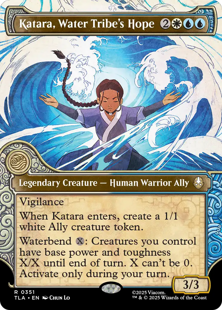 Katara, Water Tribe's Hope (Showcase) [Avatar: The Last Airbender] Foil