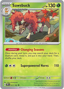Sawsbuck (017/162) [Scarlet & Violet: Temporal Forces] Reverse Holofoil