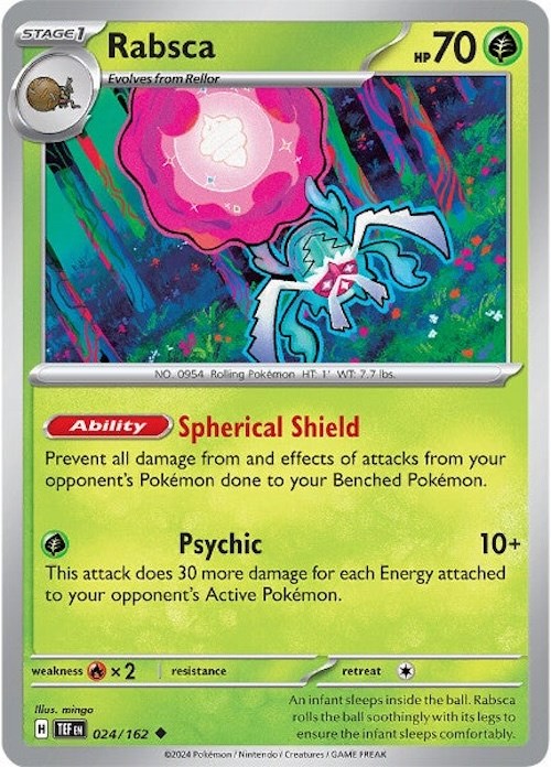 Rabsca (024/162) [Scarlet & Violet: Temporal Forces] Reverse Holofoil