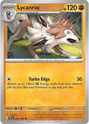 Lycanroc (090/162) [Scarlet & Violet: Temporal Forces] Reverse Holofoil